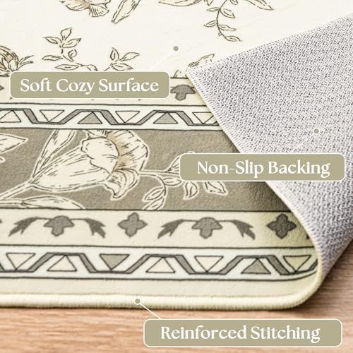 Modern Washable Entryway Rug - Image 4