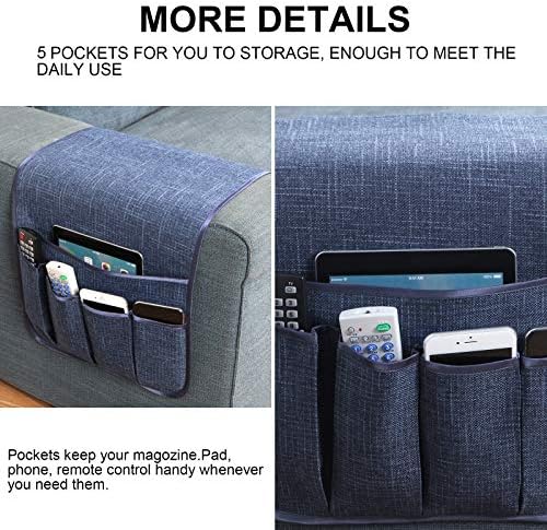 Sofa Armrest Organizer Non-Slip Remote Control Holders - Image 2