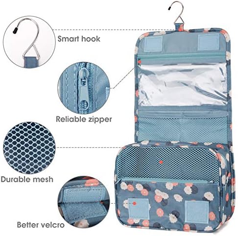 Narwey Small Hanging Travel Toiletry Bag - Image 4