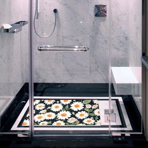 Non Slip Bathtub and Shower Mat 26.8x15.1 inch, Bath Mat - Image 6