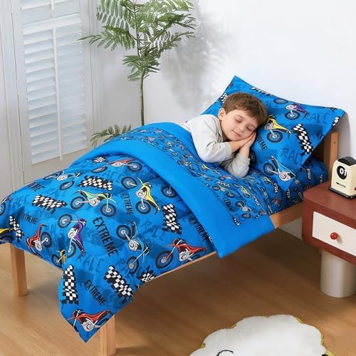 lasoftan Toddler Bedding Set, Toddler Bed Comforter Sets - Image 5