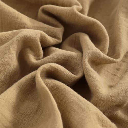 NTBAY Crib Muslin Fitted Sheets, 2 Pack, 28 x 52 - Image 3