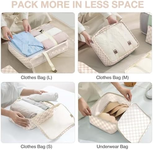 8 Set Packing Cubes for Suitcases, Packing Cube - Image 4