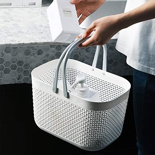 Plastic Portable Shower Caddy Basket, Storage Organizer - Image 4