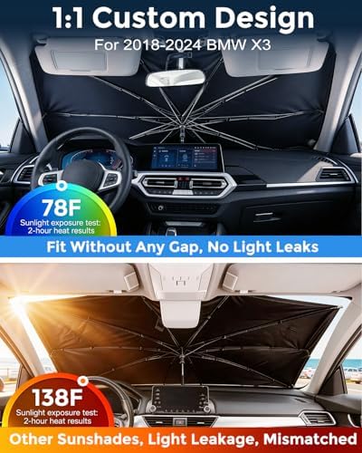 Weektic Custom Windshield Sun Shade Umbrella - Image 2