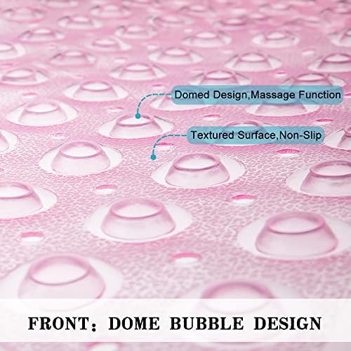 Bathtub and Shower Mats, Extra Long Non-Slip Bath Tub Mat 39 x 16 Inch - Image 3