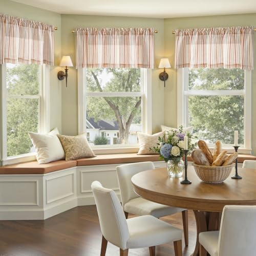jinchan Linen Boxter Stripe Valances - Image 4