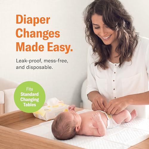 Chuckles® 5-Layer Disposable Changing Pads - Image 2