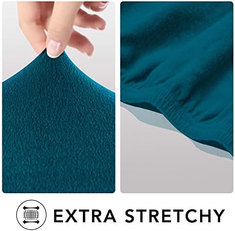 PureFit Stretc Recliner Chair Covers Fleece Soft Couch Covers - Image 4