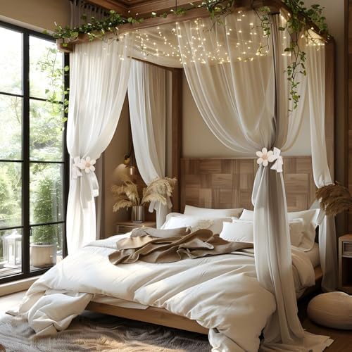 Sunflower Curtain Tieback 4Pcs Window Drape Rope Holdbacks - Image 6