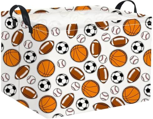 Rectangular Easter Basket Baby Girl Basket Fabric Storage Bin Organizer Box by HIYAGON