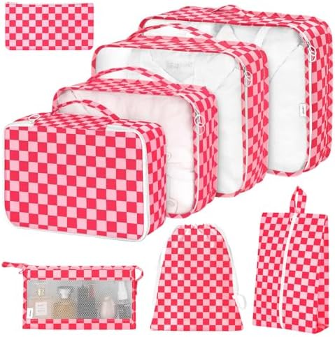 8 Set Packing Cubes for Suitcases, Packing Cube by Hatisan