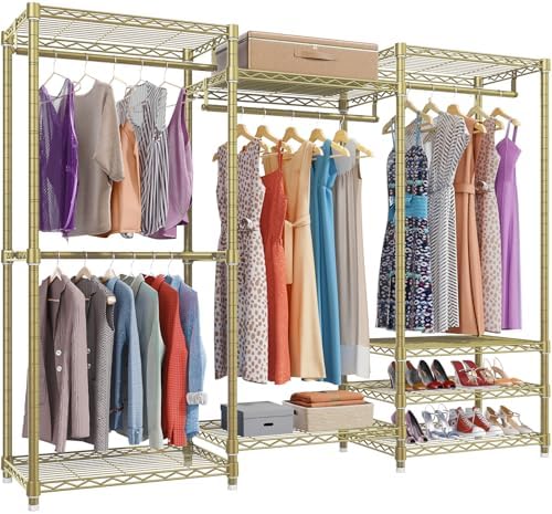 VIPEK V5 Heavy Duty Clothes Rack, Freestanding Modular Closet System by VIPEK