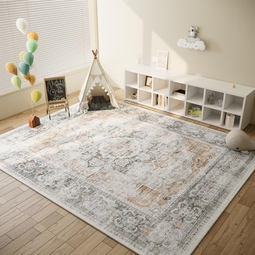 Washable Living Room Area Rug: 5x7 Rugs - Image 4