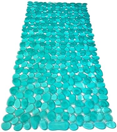 “Pebbles” Non-Slip Bathtub/Shower Mat 27.5”x14” Rectangular, Machine-Washable - Image 2