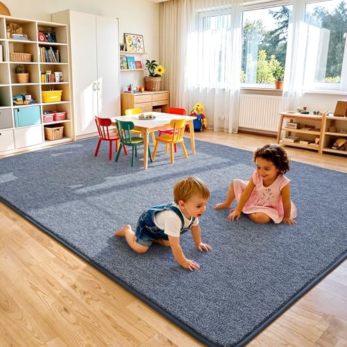 Keeko 4x6 Area Rugs for Living Room, Soft Washable Memory Foam Bedroom Rug - Image 5