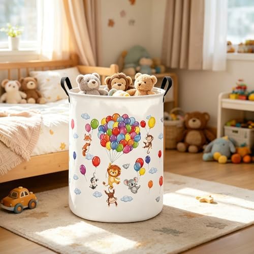 Cute animal Storage Bin Foldable Nursery Basket - Image 5