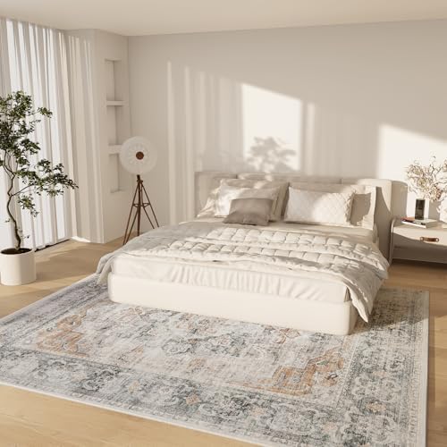 Washable Living Room Area Rug: 5x7 Rugs - Image 2