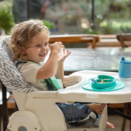 Nuby Sure Grip Miracle Mat 2-Section Plate - Image 2