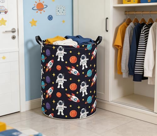 Baby Laundry Basket Kids Hamper Toy Storage Bin - Image 6