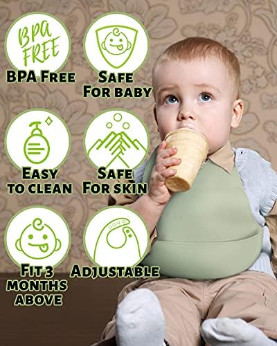Silicone Baby Bibs - Image 3