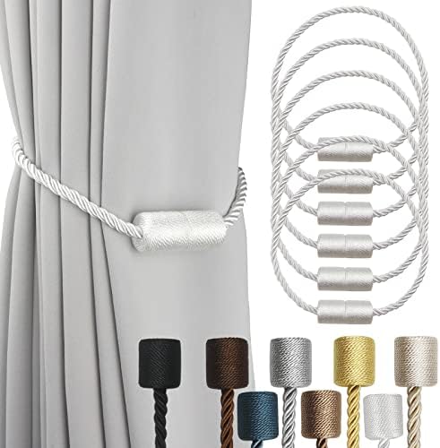 Magnetic Curtain Tiebacks Holdbacks Decorative Tie Backs by CurtainTiebacks