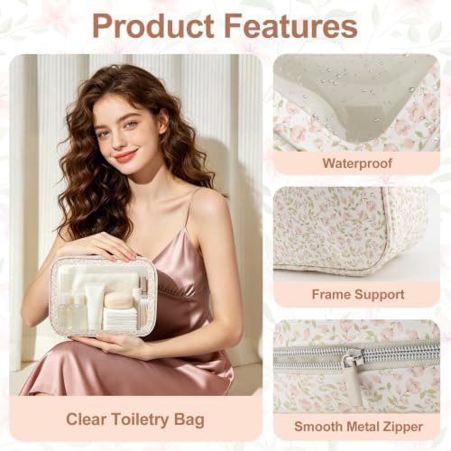 YOPCDJ 5PCS Diaper Bag Organizer Pouch Set, TSA Approved Toiletry Bag, Purse - Image 4