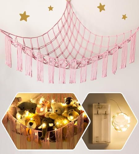 RelaxScene Stuffed Animal Storage Hammock Corner X-Large by RelaxScene