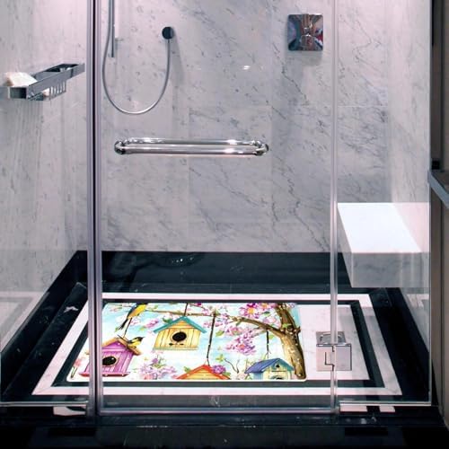 Non Slip Shower Mat Bathtub Mat 15.1x26.8 Inch, Quick Dry Bath Mat - Image 6