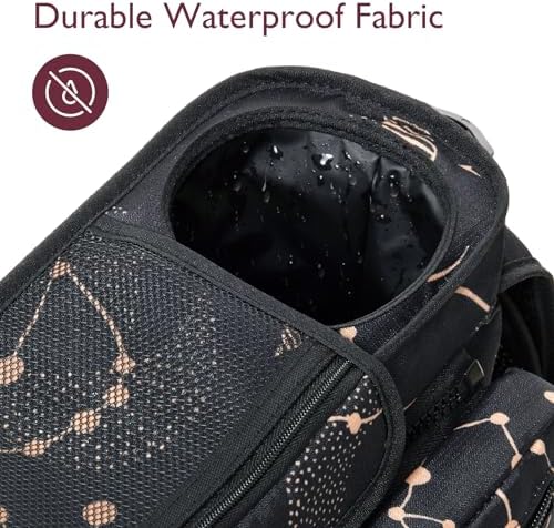 Momcozy Universal Baby Stroller Organizer, 2 Insulated Cup Holder, Detachable - Image 5