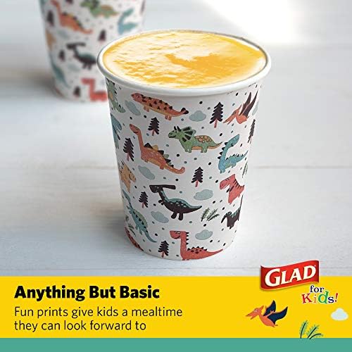 Glad for Kids Disposable Paper Cups, 9 Oz - Image 4