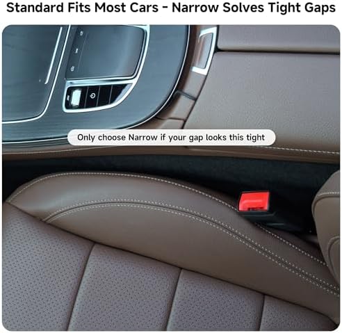 Givifive Car Seat Gap Filler Organizer Soft Foam 3IN1 Storage Slot & Hook - Image 4