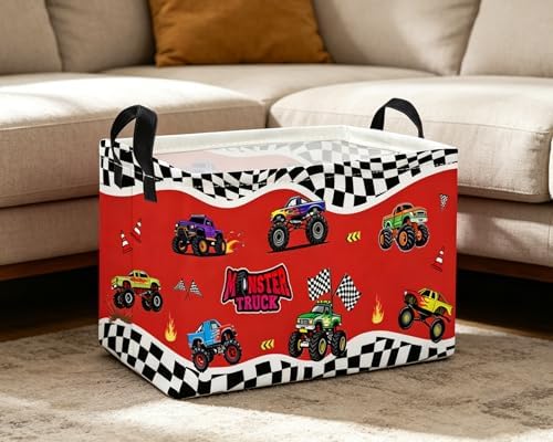 Essme Rectangular Kids Basket, Car Storage Bins Organizer - Image 6