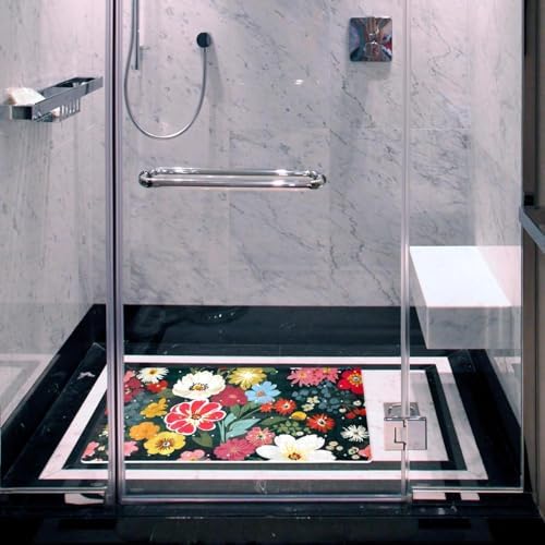 Non Slip Bathtub and Shower Mat 26.8x15.1 inch, Bath Mat - Image 5