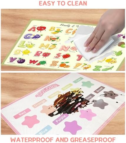 Disposable Placemats for Baby & Toddlers – Sticky Table Mats for Restaurants - Image 4