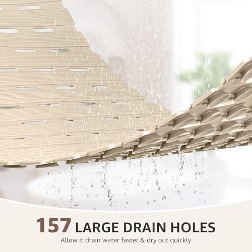 OTHWAY Non Slip Shower Mat, 36.6" x 16.9" Non Slip Shower Mats - Image 4