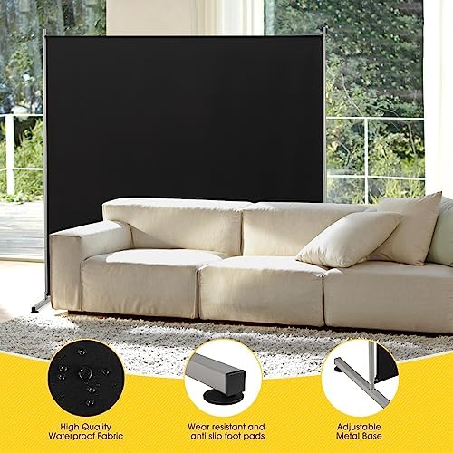RANTILA Single Large Panel Room Divider, Privacy Screen - Image 3
