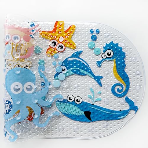 PTAPIPI Sea Animal Kids Bath Mat - Image 5