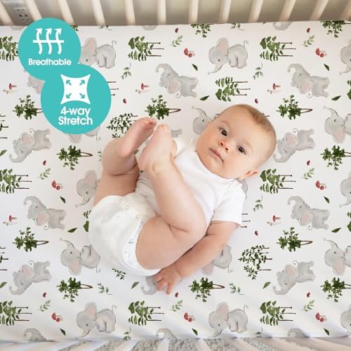 BROLEX Baby Fitted Crib Sheets: Kid Crib Sheets - Image 4