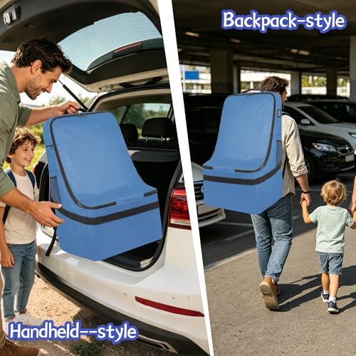 IBVIVIC Car Seat Travel Bag for Airplane, Heavy Duty Car Seat Bag for Air - Image 3