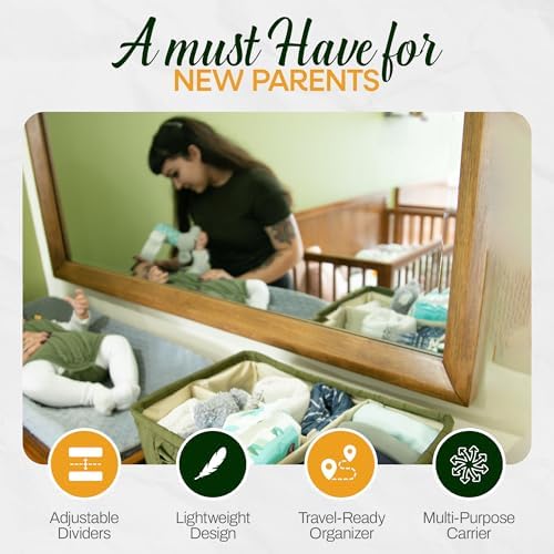 Large Diaper Caddy Organizer - Image 3
