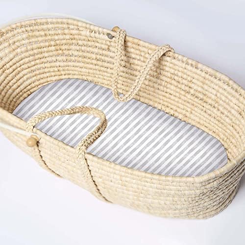 Featherhead™ 2-Pack Fitted Bassinet Sheets - Image 2