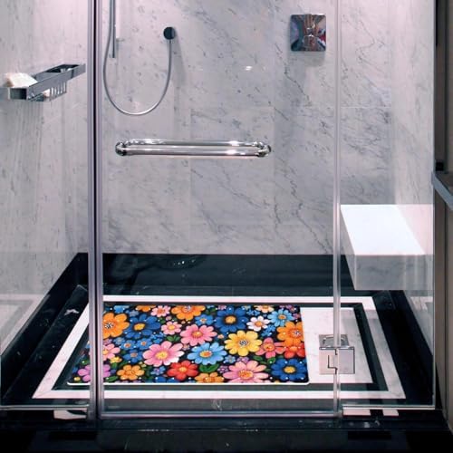 Non Slip Shower Mat Bathtub Mat 15.1x26.8 Inch, Quick Dry Bath Mat - Image 6