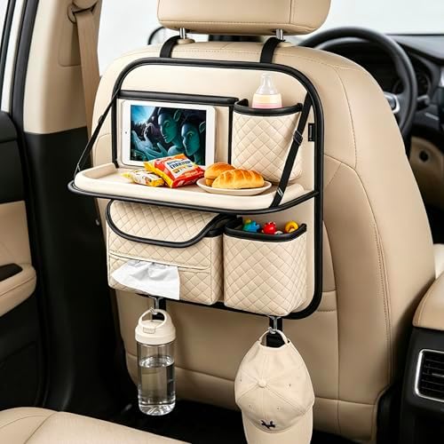 PU Leather Backseat Car Organizer by Unknown