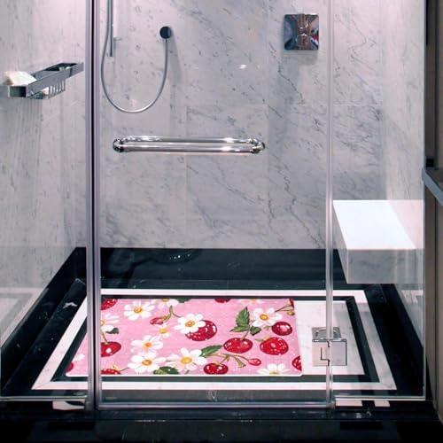 Non Slip Shower Mat Bathtub Mat 15.1x26.8 Inch, Quick Dry Bath Mat - Image 5