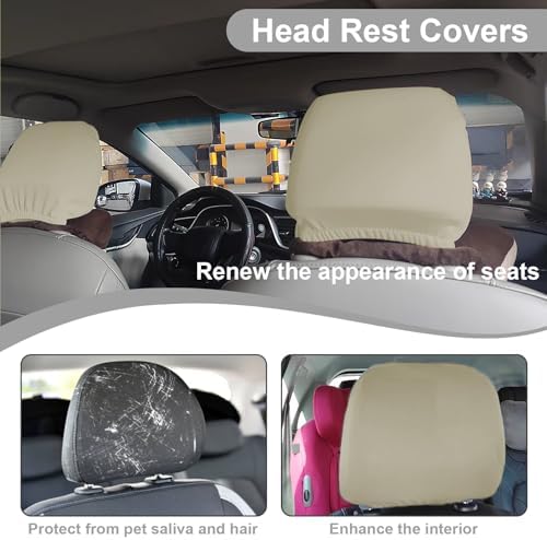 BFXM 2Pcs Car Seat Headrest Cover - Image 6