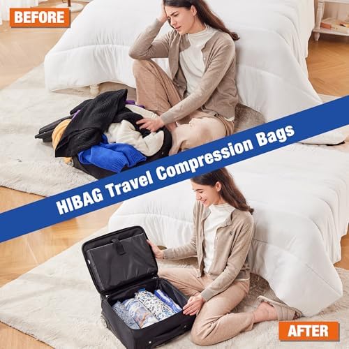18 Compression Bags for Travel Essentials, Vacuum Packing Space Saver Bags for - Image 4