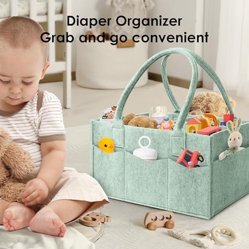 HIPHOP PANDA 2-Pack Diaper Caddy Organizer - Image 4