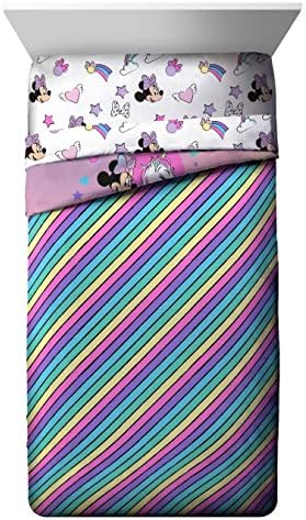 Disney Minnie Mouse Full Size Comforter Set 7 Piece Kids Bedding - Image 3