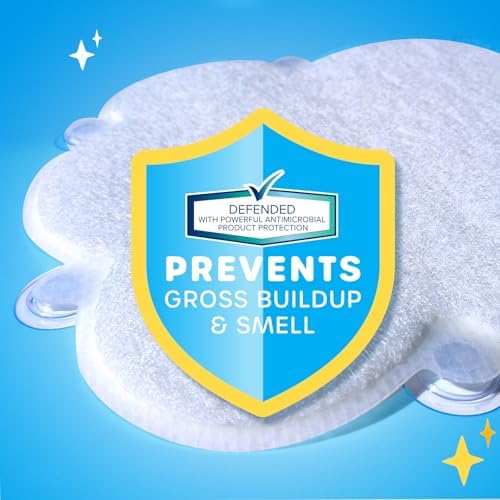 SlipX Solutions Cloud Shaped Kid & Baby Bath Mat - Image 7